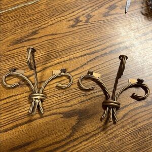 Home Interiors Gold Decorative Wall Hooks